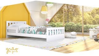 Cama de Solteiro Vitória - Grão de Gente