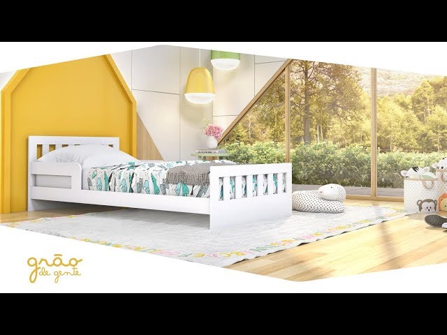 Cama de Solteiro Vitória - Grão de Gente