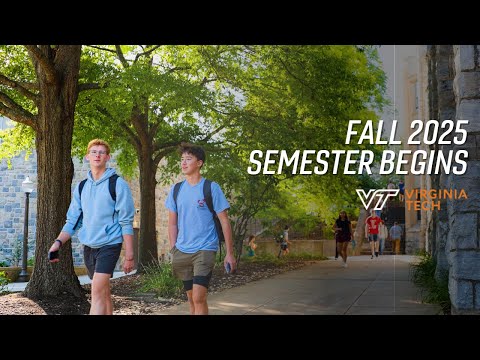 Fall 2025 Semester kicks off at Virginia Tech