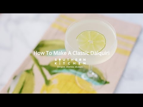 How To Make A Classic Daiquiri | Classic Cocktails