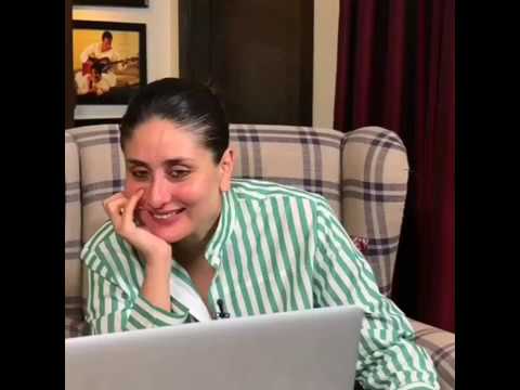 Watch the hilarious reaction of Kareena Kapoor Khan to her role as "Poo" in K3G