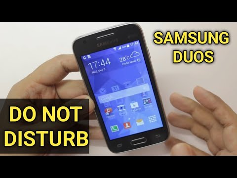 how to on do not disturb in samsung duos, do not disturb kaise on kare samsung