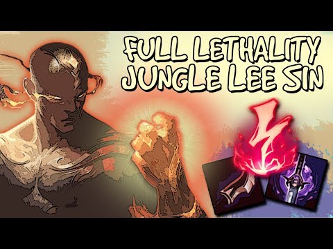 FROM DOWN TOWN! FULL LETHALITY JUNGLE LEE SIN /w ELECTROCUTE - S8 GAMEPLAY [League of Legends]
