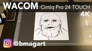 Wacom Cintiq Pro 24 4K Touch Quick Thoughts & Sketch