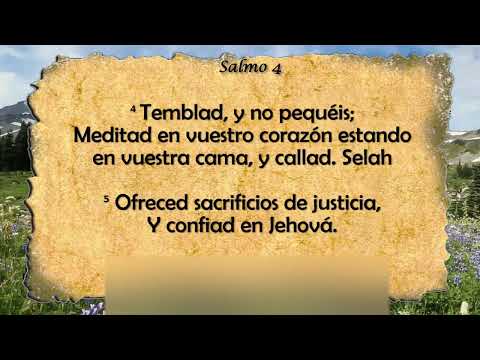 Psalm 4 Evening Prayer of Trust in God with HD Lyrics