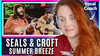 Why This 70s Song Is So Beautiful | Seals and Crofts - Summer Breeze | Vocal Coach Reacts &amp; Analysis