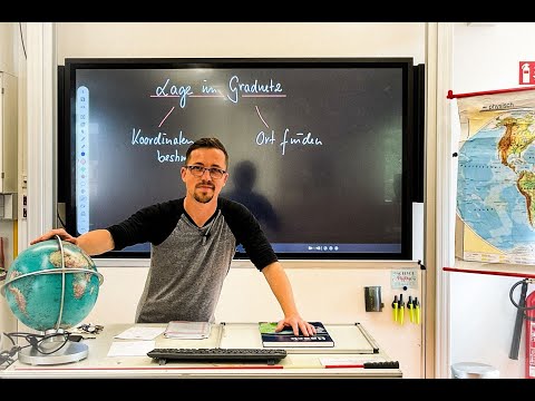 Lage im Gradnetz - Koordinaten bestimmen und Orte finden