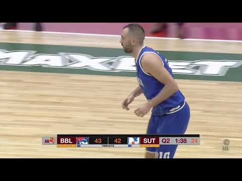 ABA Liga 2 2020/21 highlights, Round 5: Borac Banja Luka - Sutjeska (19.1.2021)
