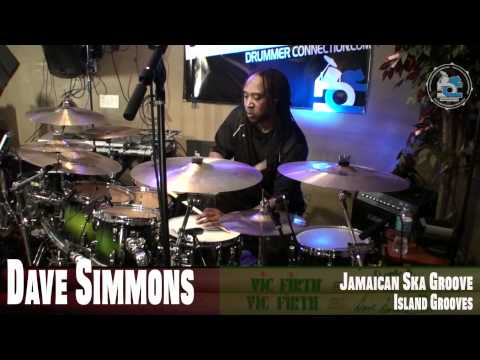 Jamaican Ska Drum Groove - Dave Simmons - Island Grooves - 05