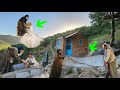 Brave Mother Flees To The Mountains To Save Her Daughters Building An Amazing Hut