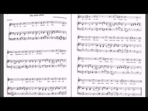 HKSMF 78th Vocal 2026 Class 4 Gibbons The Silver Swan Sheet Music 校際音樂節