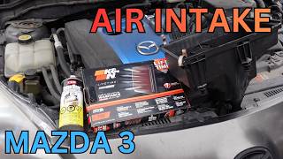 2013 Mazda 3 K&N Filter and Air Box Replacement