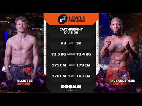 LFL 8 Full Fight: Elliot Jenkins VS Jeanderson Castro