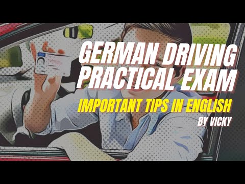german driving license practical exam important questions tips to pass driving test germany english