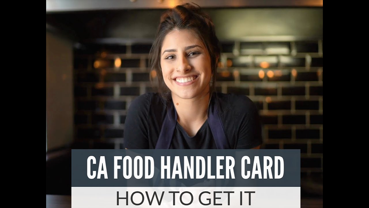 How to Get a California Food Handlers Card