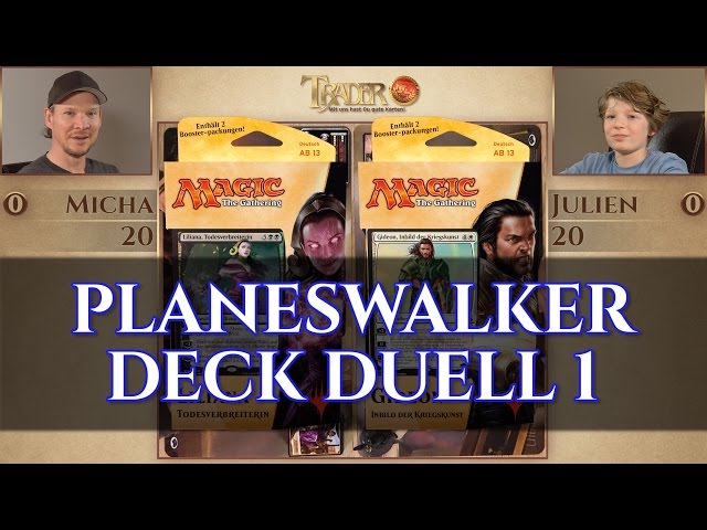 Vídeo relacionado con Magic The Gathering: Amonkhet Planeswalker Deck English - 1 Deck - Random selection