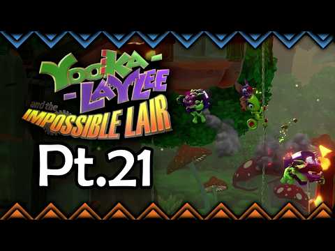 Hanging By A Rope! | Yooka Laylee and the Impossible Lair Pt.21