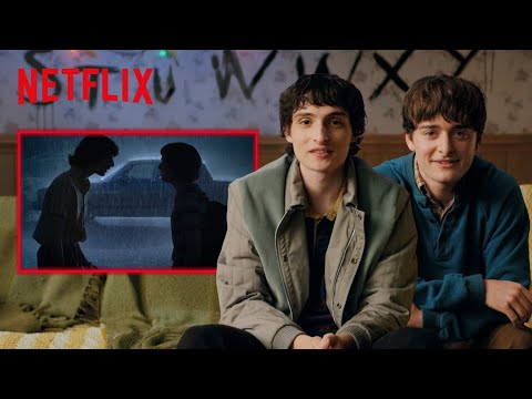 Noah Schnapp & Finn Wolfhard on the Devastating Season 3 Fight | Stranger Things | Netflix