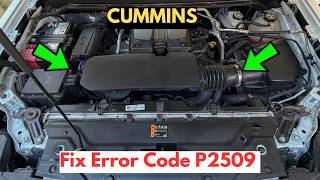 How to Fix "Error Code P2509" on Cummins?