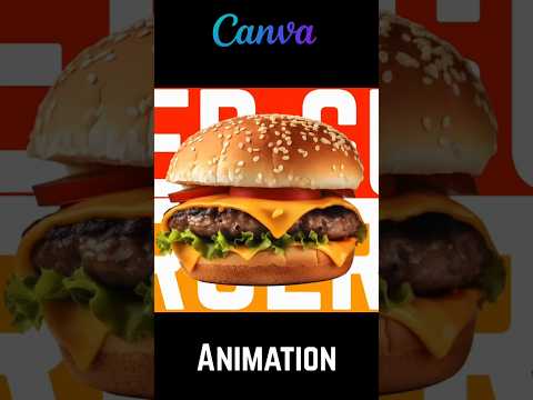 Motion Graphics Tutorial in Canva Create Food Video Ads in Canva