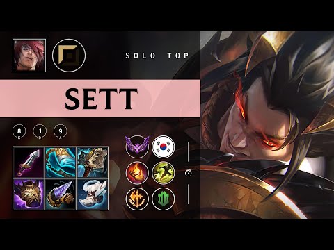 Sett Top vs Singed - KR Master Patch 25.24