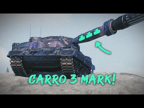 Der Carro ist bezwungen! 3 Gun Marks [World of Tanks ]