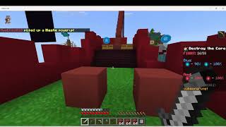 minecraft playing cubecraft games and leveling up in the server