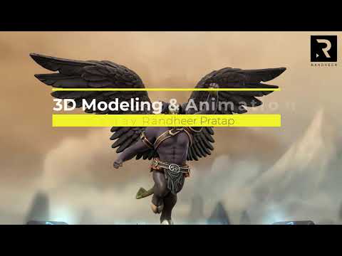 3D Minotaur Character Design and Animation