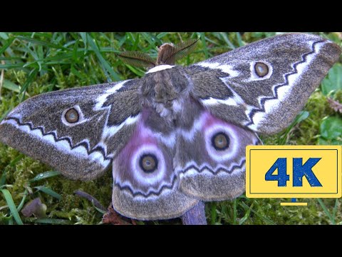 Zigzag Emperor Moth: Gonimbrasia tyrrhea [4K Quality] from South Africa