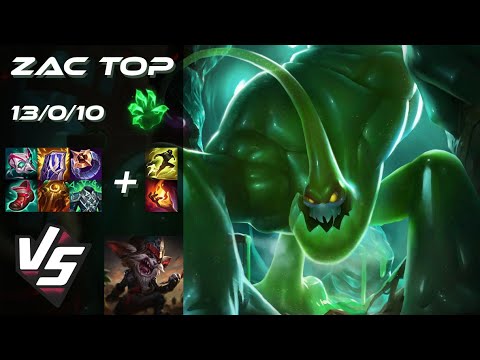TOP Zac vs Kled - NA Challenger Patch 25.S3.1