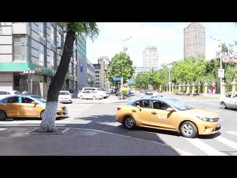 Vista da rua Harbin West Wudao Street