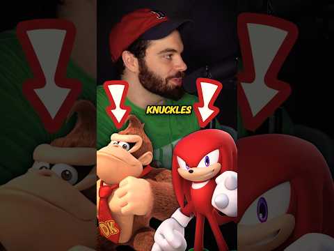 DK Vs Knuckles who wins? #sonicthehedgehog #supermario #videogames #nintendo #sega