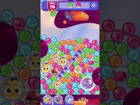 Angry Birds Dream Blast Level 91 no booster [Gameplay] optimized for smartphones [Rovio]