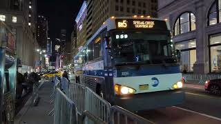 MTA Bus Company 2008 MCI D4500CT 2235 & 2240 On The BM5