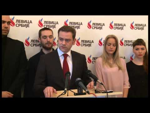 Borko Stefanović predstavio Dragana Popovića, novog člana Levice Srbije