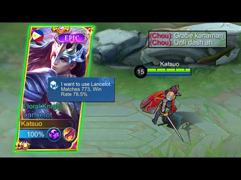 LANCELOT FLORAL KNIGHT GAMEPLAY 🔥