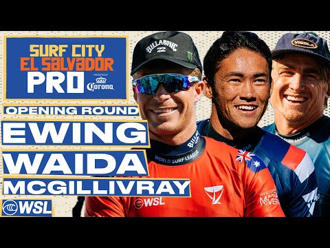 Ethan Ewing, Rio Waida, Matthew McGillivray | Surf City El Salvador Pro pres by Corona 2024