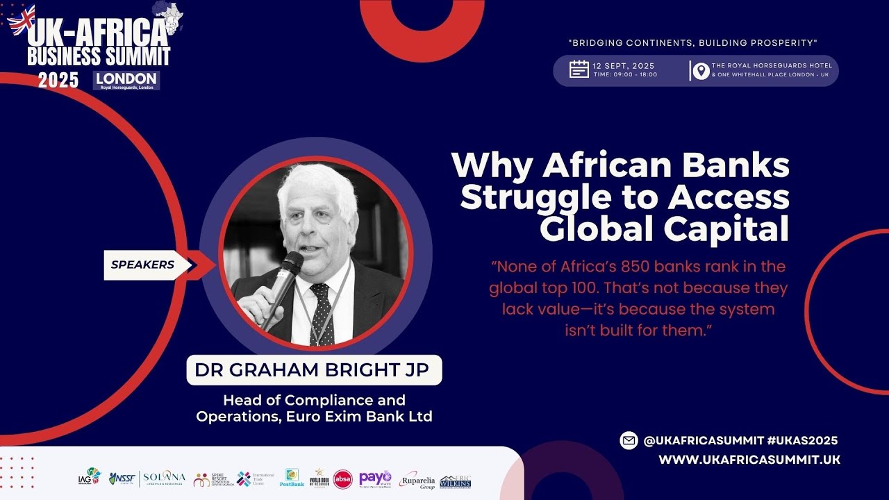 Unlocking Africa’s Banking Power: Graham Bright at UK–Africa Summit 2025