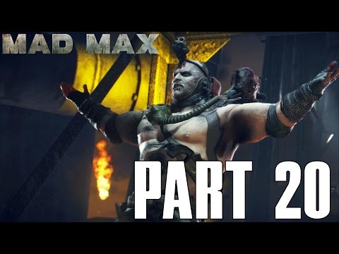 Mad Max Gameplay Walkthrough Part 20 - Scrotus Boss Fight Immortal Enemy (PS4 1080P 60 FPS)