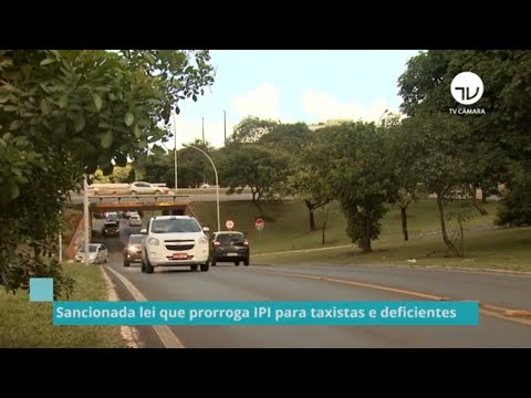 Sancionada lei que prorroga IPI para taxistas e pessoas com deficiência - 11/01/22