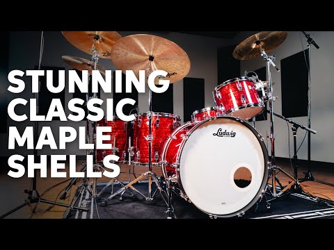 Ludwig Classic Maple Demo ft. TJ Steinwart | Sweetwater-exclusive Jumbo Red Pearl