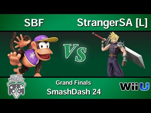 SmashDash 24 -  StrangerSA (Cloud) [L] Vs. SBF (Diddy Kong) - Grand Finals