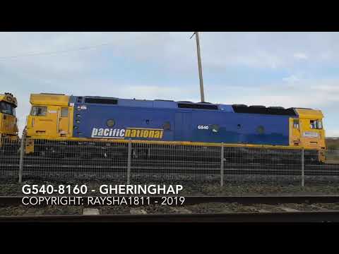 7CK5 - G540-8160 (Grain) Gheringhap - Australian Trains by Raysha1811