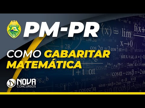 Concurso PM PR: Os 4 PRINCIPAIS tópicos de Matemática