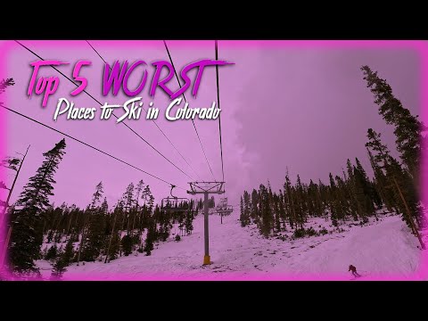Top 5 WORST Ski Resorts In Colorado!