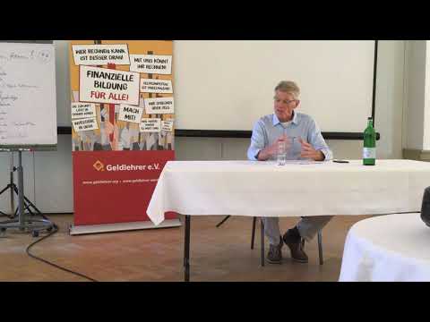 Ernst Wolff - Fragen und Antworten beim Geldlehrer-Erfahrungsaustausch 2020 in Schloß Machern