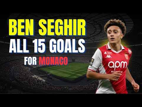 Eliesse Ben Seghir - ALL 15 GOALS FOR AS MONACO | Skills & Highlights