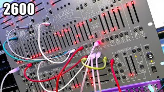 Video thumbnail for Behringer 2600 Gray Meanie with EDGE. First play DEMO. Interesting loops.  Sample IT! by Four State