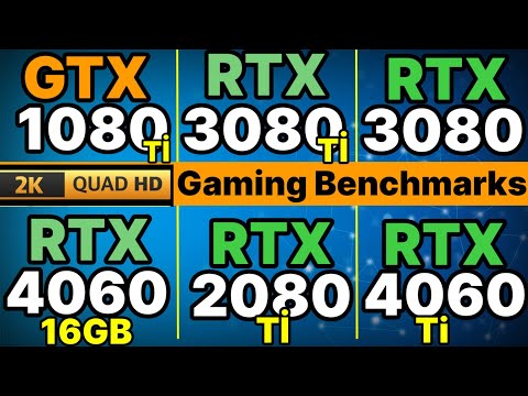 RTX 4060 vs RTX 2080 VS GTX 1080 TI TI VS RTX 4060 TI VS RTX 3080 VS RTX 3080 TI Gaming BENCHMARKS