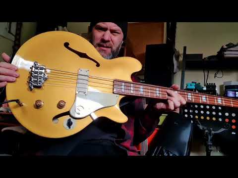 Epiphone Jack Casady Bass Demo